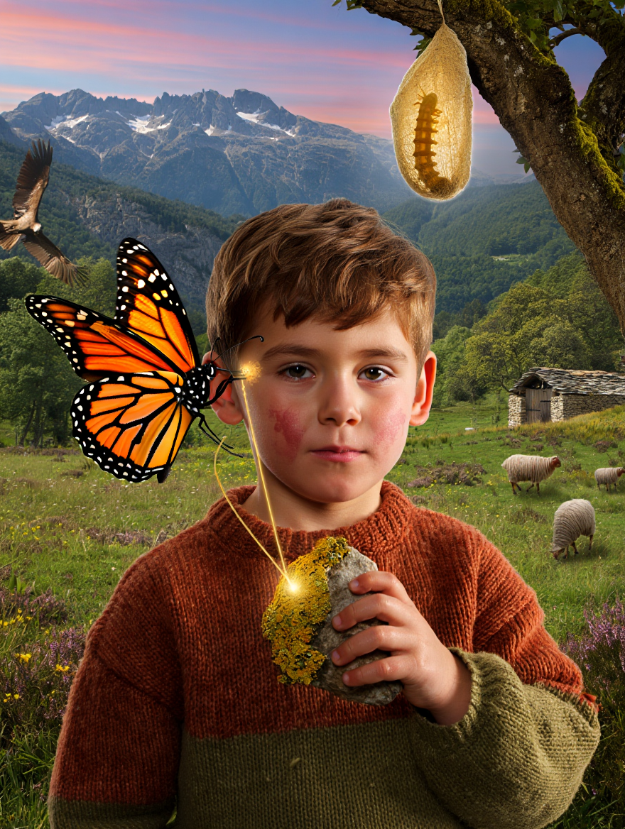 La maestra de alas doradas