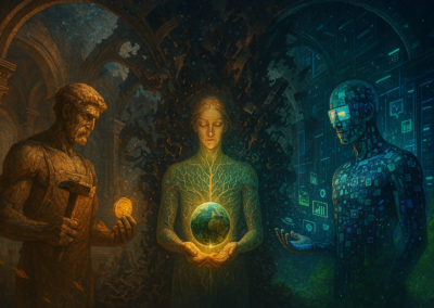 Del «homo productor» al «homo símbolo» en el capitalismo tardío, epigénesis histórica y futuro homo transhumano.