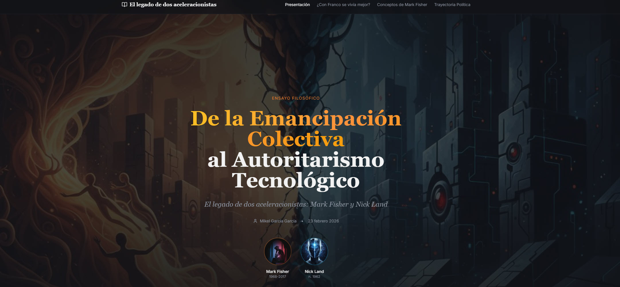 De la Emancipación Colectiva al Autoritarismo Tecnológico