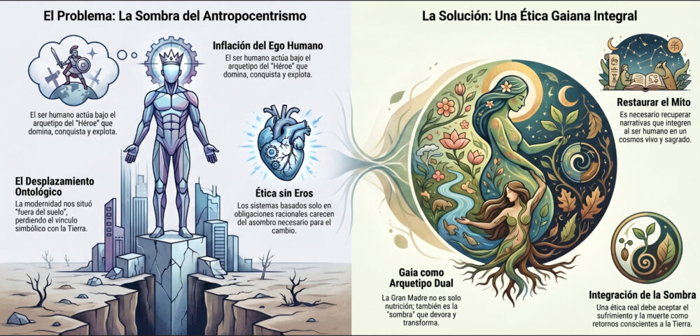 El alma de la Tierra y la sombra del antropocentrismo: una relectura junguiana de la ética.