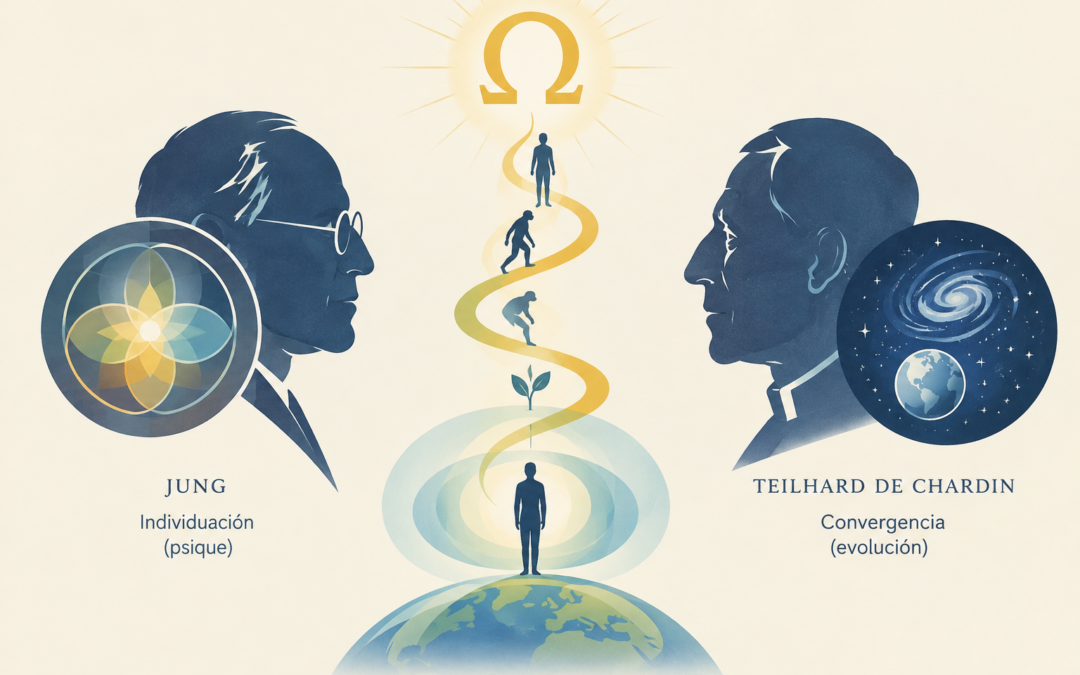 Carl Jung y Teilhard de Chardin: convergencias y divergencias en la visión evolutiva del espíritu